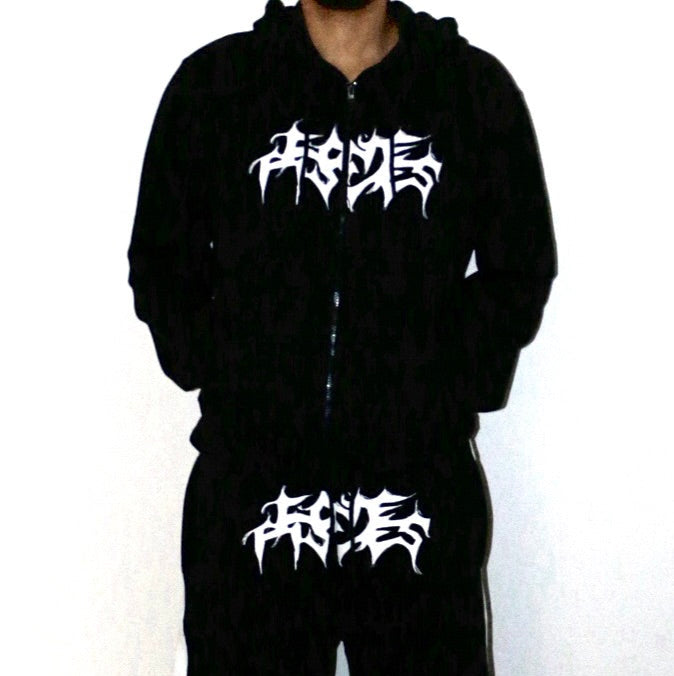Lone Pisces Zipper Hoodie